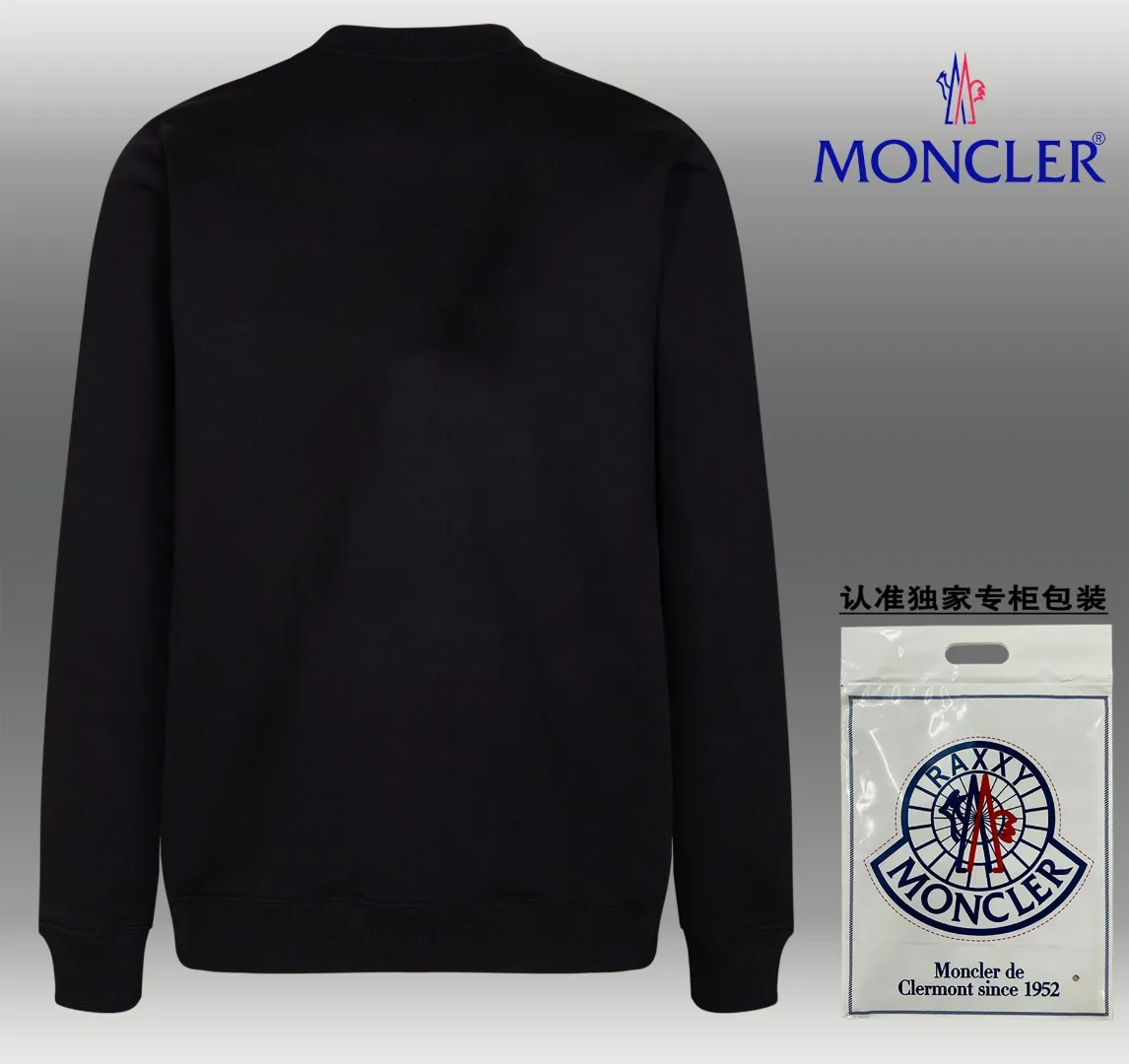 📦 📦 【 In Stock】 〖 𝐌𝐎𝐍𝐂𝐋𝐄𝐑~ 〗 440g 2025 T ， ， ，Premium Breathable Same Style ：Black White Size：S M L XL 2XL